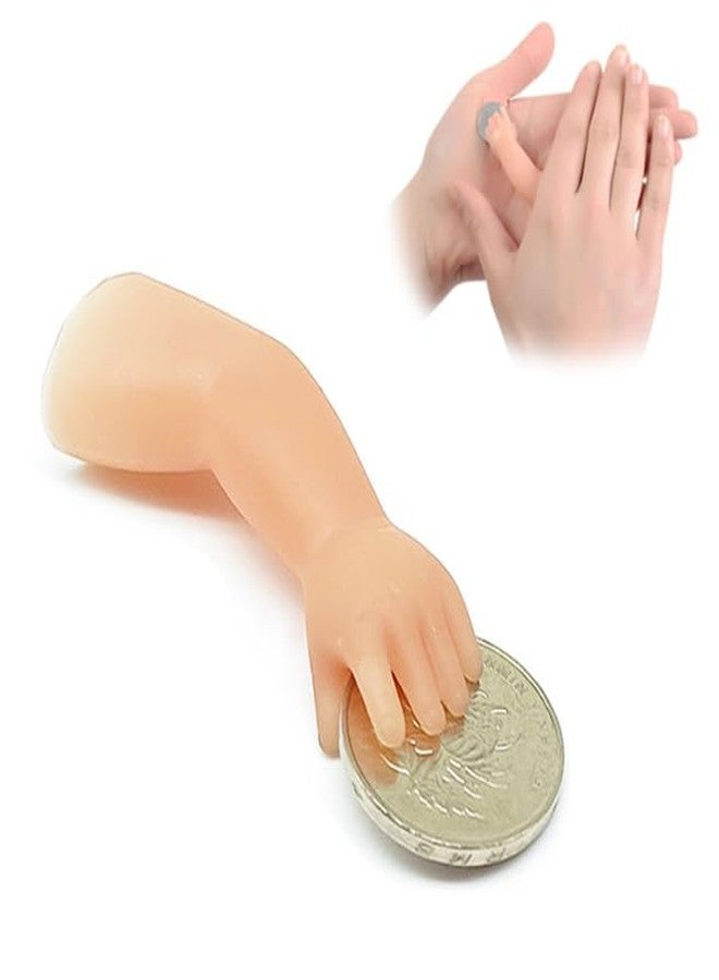 Labriciyon 1pc Little Hand Coin Disappeared Trick Toy Tools Close-Up Magic Show Props Stylish and Popular Deft Magic Kits and Accessories - Image 1